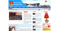 Desktop Screenshot of huyendoanvinhlinh.gov.vn